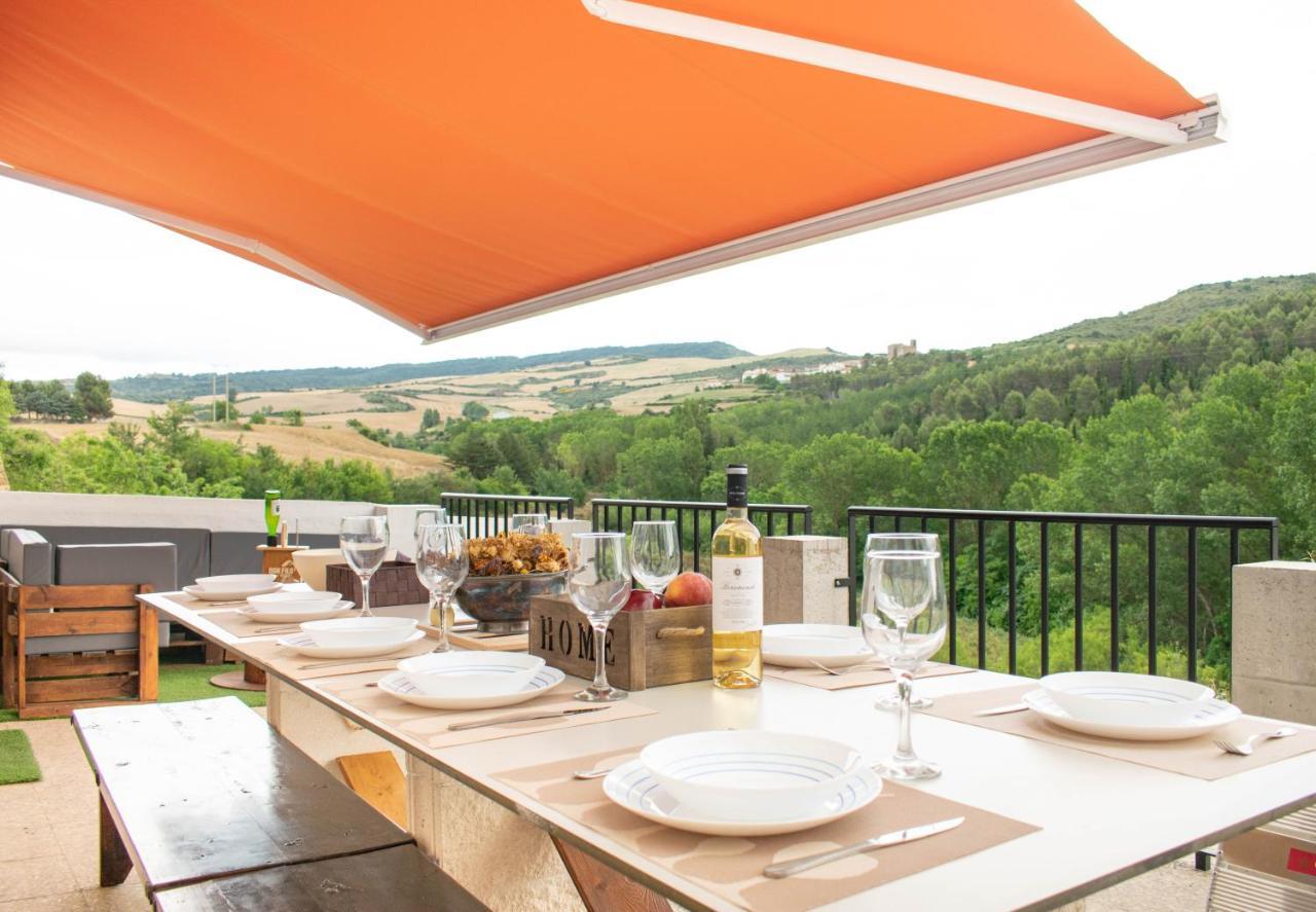 Casa rural Don Filo con vistas al lago Lerate Exterior foto